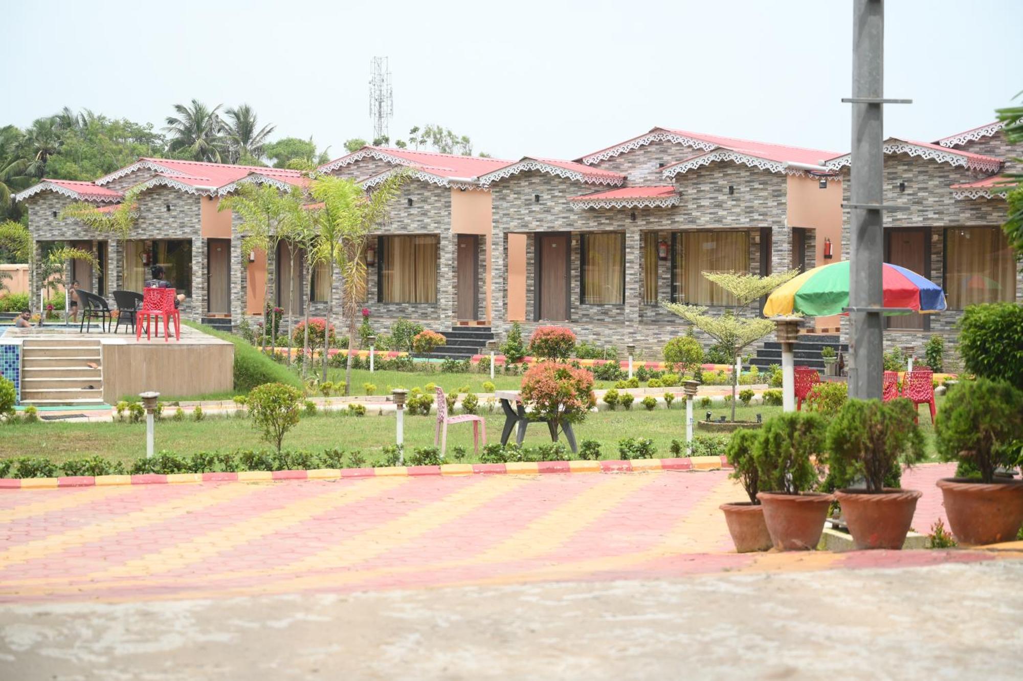 Golden View Resort And Restaurant Tajpur Eksteriør billede
